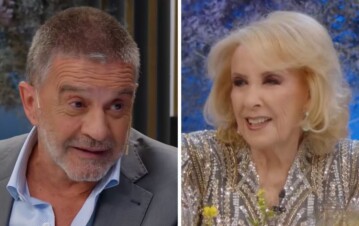 Osvaldo Laport emocionó a Mirtha Legrand al recordar el primer regalo que le hizo