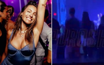 ¡Hay video! Pampita estuvo de fiesta en Miami y se fue del boliche con un misterioso hombre: quién es