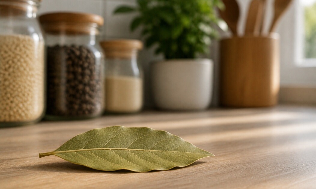 Poner una hoja de laurel en la cocina: el truco simple que evita un problema muy común