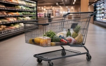 Por qué los carritos de supermercado son cada vez más grandes