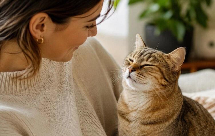 Por qué los gatos cierran lentamente los ojos cuando te miran