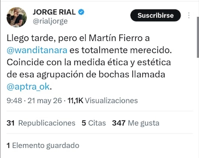 Rial se metió con un tema delicado de Wanda Nara