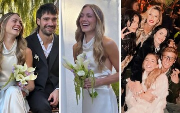 Todas las fotos del casamiento de Rochi Igarzábal: reencuentro, amor y pura nostalgia de Casi Ángeles