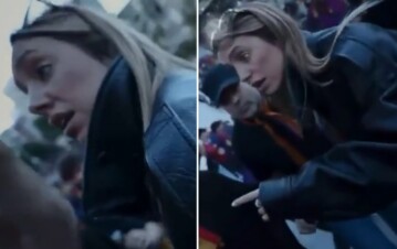 ¡Un escándalo! Sofi Martínez fue atacada por un hincha y todo terminó mal: el video