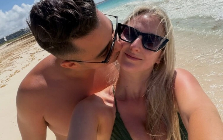 Talía Mansilla y su novio, Francisco Martorelli. (Instagram)
