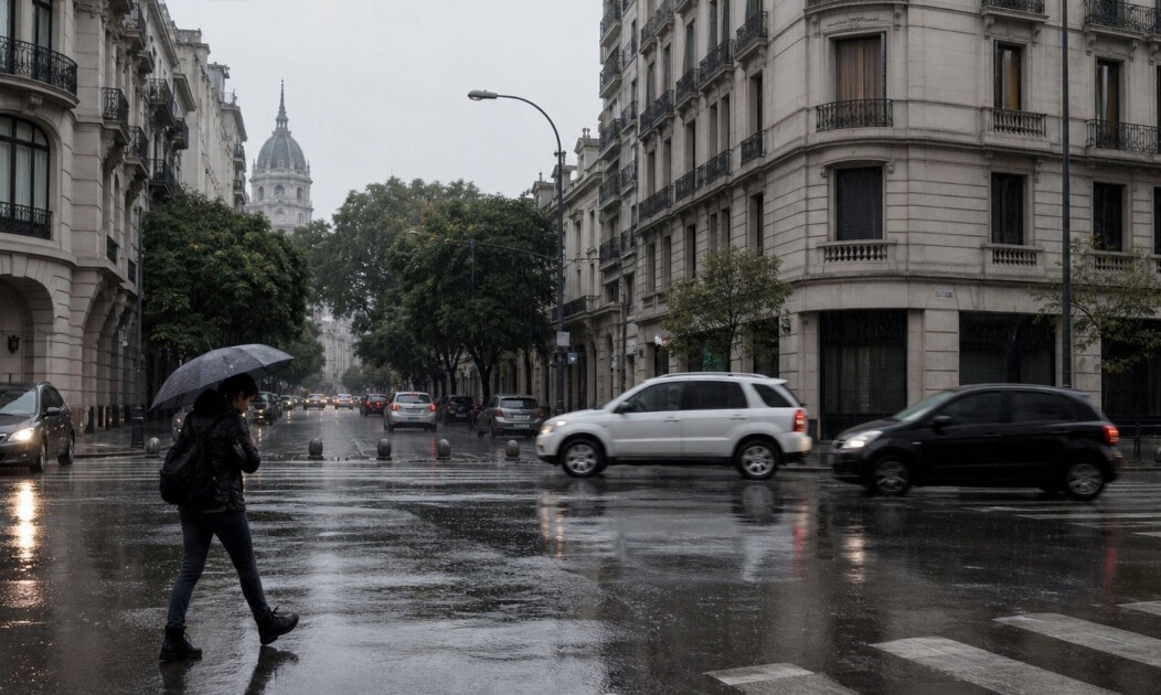 Este miércoles se cae el cielo en Buenos Aires: a qué hora vuelven las lluvias y cuándo hay alerta de granizo