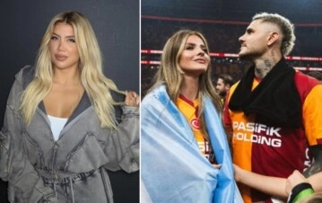 Wanda Nara, China Suárez y Mauro Icardi. (Instagram)