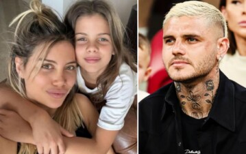 La fuerte revelación de la hija de Wanda Nara en medio de su pelea con Mauro Icardi: “Días difíciles…”