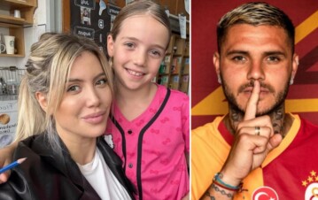 El fuerte mensaje de la hija menor de Wanda Nara en medio de la polémica con Mauro Icardi