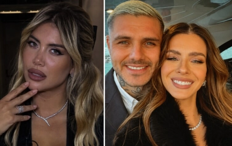 Wanda Nara, Mauro Icardi y la China Suárez.