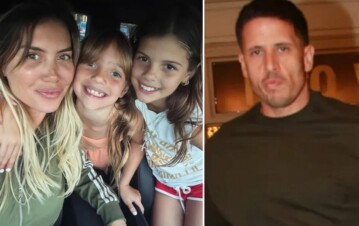 Wanda Nara mostró qué pasó con sus hijas tras la pelea de Maxi López con Martín Migueles