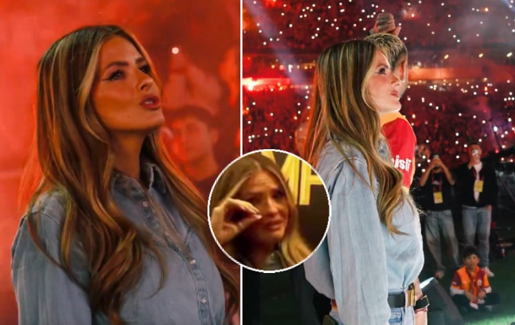 El video de la China Suárez con Mauro Icardi en los festejos del Galatasaray que desató la polémica: ¿llora o se hace?