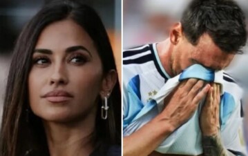 Las palabras que Antonela Roccuzzo le dijo a Messi en medio del momento más delicado de su vida