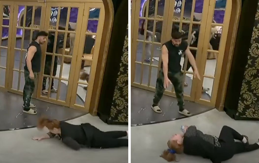 Preocupación por Andrea del Boca en Gran Hermano: sufrió una fuerte caída y cortaron la transmisión en vivo