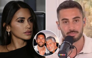 Se filtró el mensaje de Antonela Roccuzzo sobre Nico Occhiato en medio del escándalo por la salud del papá de Messi
