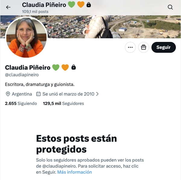 FRENTE A LA AVALANCHA DE RECLAMOS, QUEJAS Y AGRESIONES, PIÑEIRO "LE PUSO CANDADO" A SU CUENTA PARA PROTEGERSE.