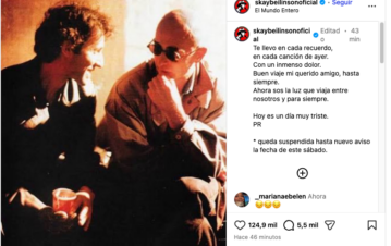 Los emotivos mensajes de despedida al Indio Solari tras su impactante muerte