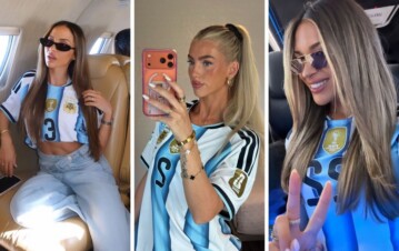 Las mujeres de la Selección jugaron su propio partido: los looks que causaron furor en el estadio