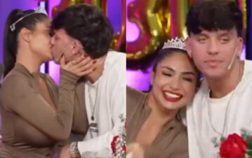 ¡Se la devolvió! Después de ver el beso de Thiago Medina con otra, Daniela Celis le comió la boca a Nick por primera vez