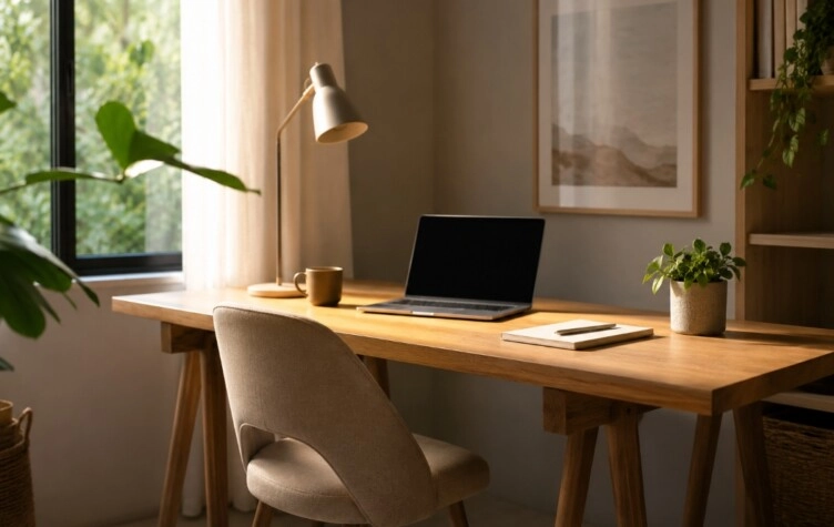 Dónde conviene poner la mesa de trabajo en casa para concentrarse mejor, según el Feng Shui