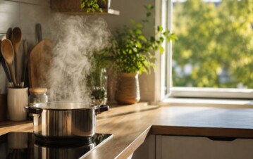 El truco simple para sacar olor a comida de la cocina sin taparlo con perfume