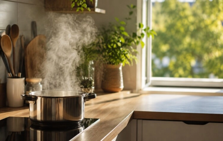 El truco para sacar olor a comida de la cocina sin usar desodorantes de ambiente