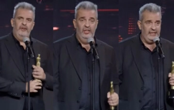 Ganó el Martín Fierro, dio un discurso anti drogras, se quebró y contó su propio infierno