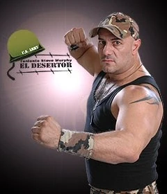 "EL DESERTOR" TENIA UN DERECHAZO MUY POTENTE.