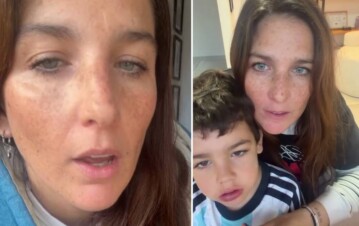 Preocupación por el fuerte accidente del hijo de Juana Repetto: “Le hicieron siete puntos en…”