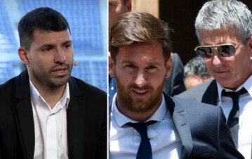 El mensaje conmovedor del Kun Agüero para el papá de Lionel Messi por su salud