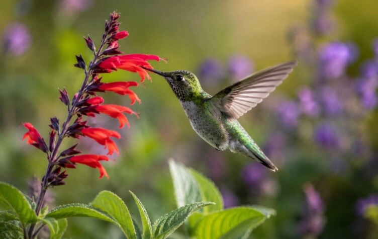 La planta ideal para atraer colibríes al jardín y que casi no necesita cuidados