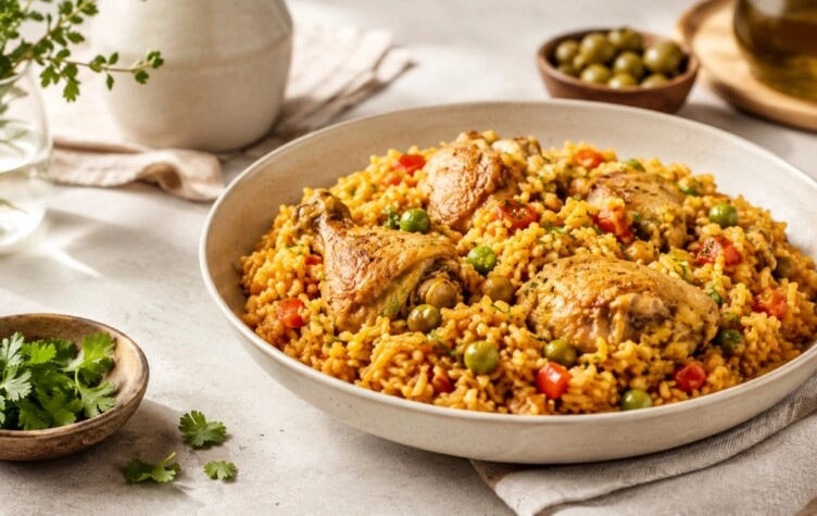 La receta fácil de arroz con pollo para resolver el almuerzo con pocos ingredientes