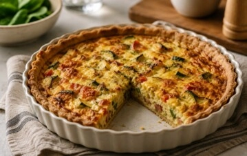 La receta fácil para hacer una tarta riquísima con lo que tenés en la heladera