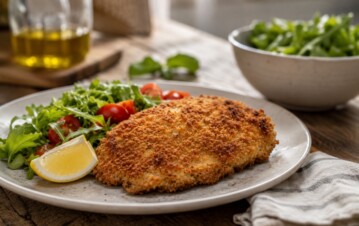 ¡Quedan riquísimas! El truco simple para hacer milanesas al horno bien crocantes sin freírlas