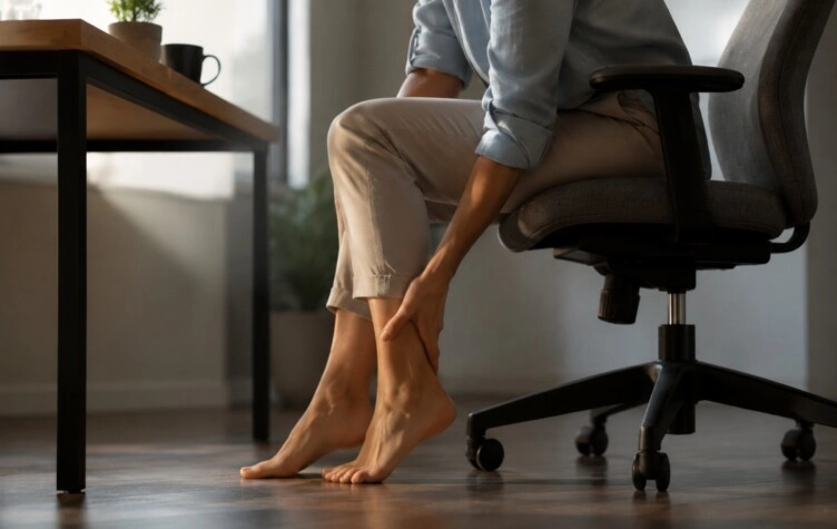 La señal del cuerpo que puede aparecer cuando pasás demasiadas horas sentado