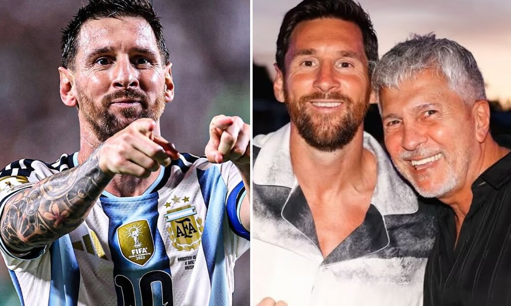 Lionel Messi reapareció en público tras conocerse el estado de salud de Jorge Messi, su papá