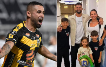 La desesperación del futbolista argentino que busca a su esposa y sus hijos tras los terremotos en Venezuela