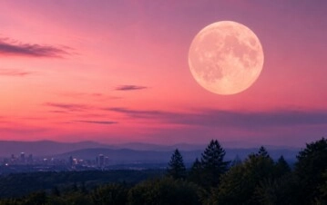 Luna llena de junio 2026: qué día y a qué hora podrá verse la Luna de Fresa