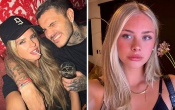 Ekaterina, la mujer que detonó la crisis de la China Suárez y Icardi, contó el chat privado con Mauro: “Me escribió…”