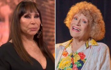 Moria Casán presintió la muerte de María Rosa Fugazot y se quebró en llanto: “Soy bruja”