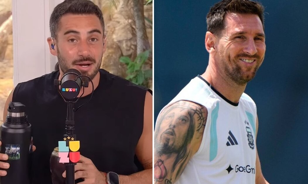 La bomba de Nico Occhiato con Luzu a horas del partido de Messi y la Selección