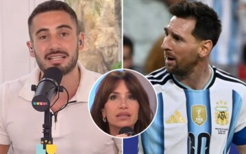 El descargo de Nico Occhiato en Luzu: cómo fue la charla con Lionel Messi tras el escándalo con Flor Peña