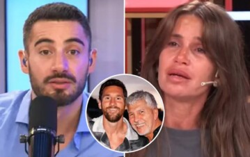 Nico Occhiato confirmó la desvinculación de Florencia Peña tras la fake news sobre el papá de Messi: el comunicado oficial
