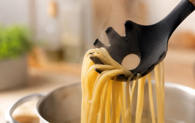 Para qué sirve el agujerito que tienen algunas cucharas de pasta y casi nadie usa bien