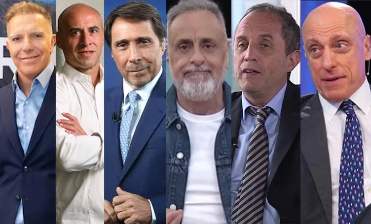 El periodista más influyente del país protagonizó un escándalo callejero delante de su mujer