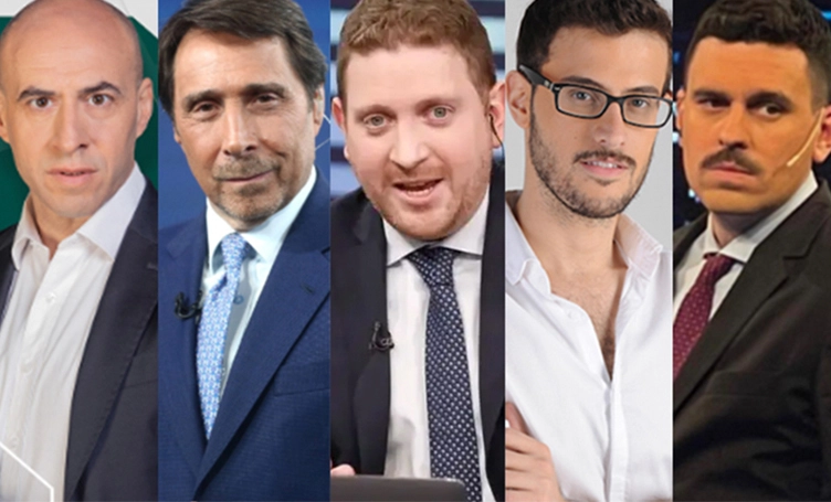 Es el periodista del momento y protagonizó el mayor escándalo del fin de semana