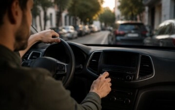 Por qué bajamos la música del auto para estacionar, según la psicología