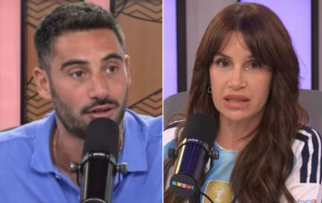 Se pudrió todo entre Florencia Peña y Nico Occhiato en Luzu por el enojo de Messi: "Le gritó, la cagaron a pedos y le dijo de todo"