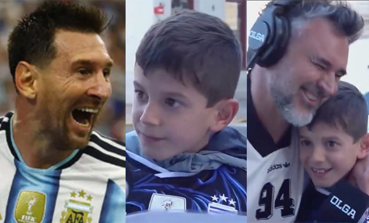 Le escribió una carta a Messi con 8 años y logró emocionar a todos