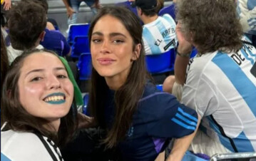 La increíble cábala de Tini Stoessel en el partido de la Selección Argentina en el Mundial que incluye a Lionel Messi